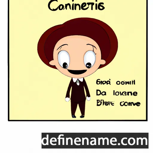 cartoon of the name Corantine