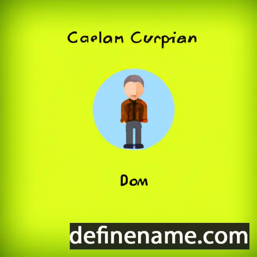 cartoon of the name Corbiniana