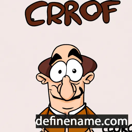 cartoon of the name Corc