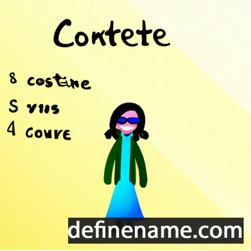 Corentine cartoon