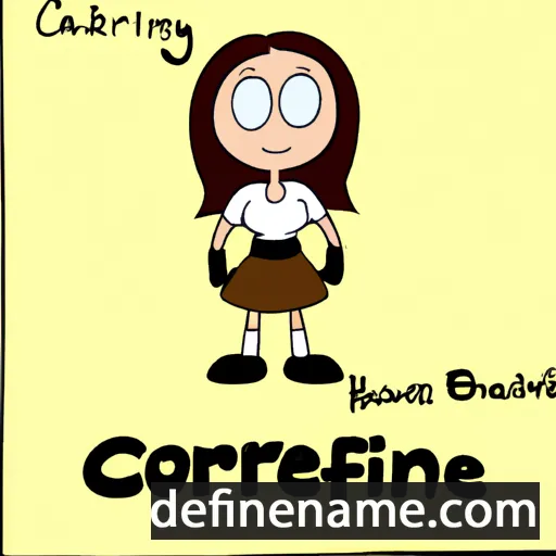 Corianne cartoon