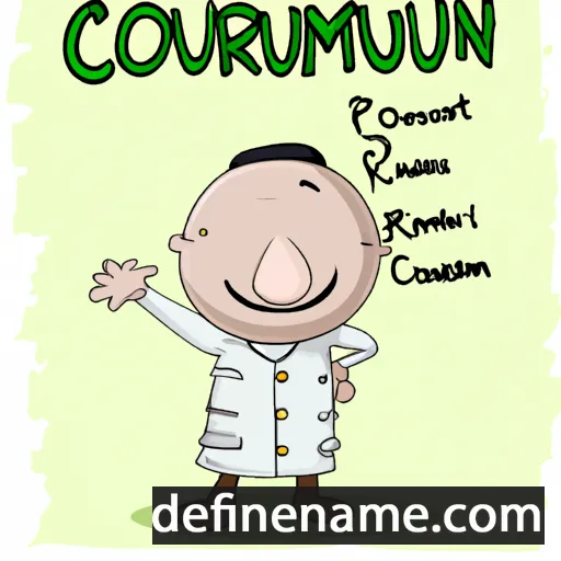 cartoon of the name Coriantumr