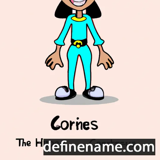 cartoon of the name Corineus