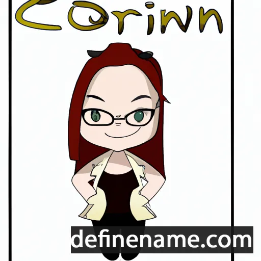 Corinn cartoon