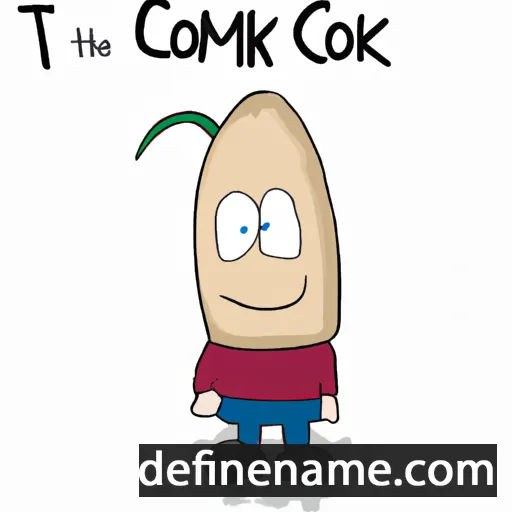 cartoon of the name Cormick