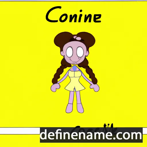 Cornéline cartoon