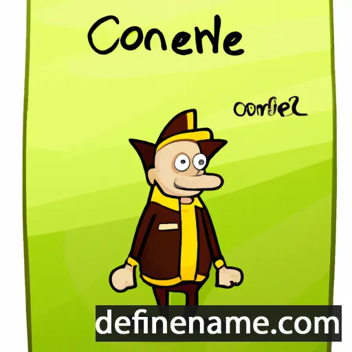 cartoon of the name Corneli