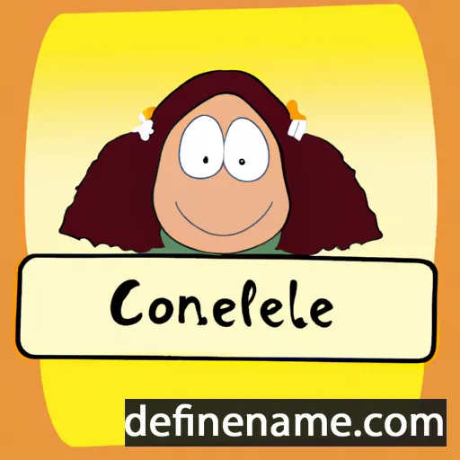 Cornelie cartoon