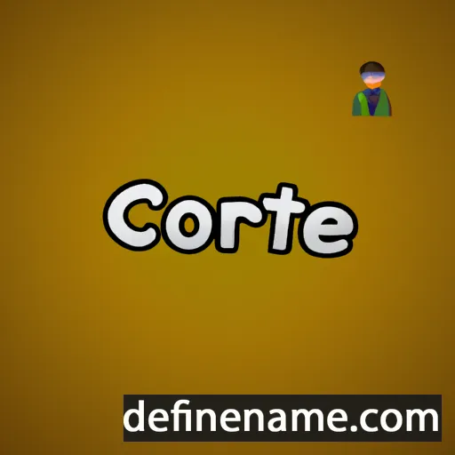 Cortéz cartoon