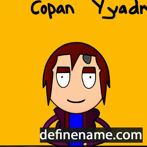 cartoon of the name Corydan