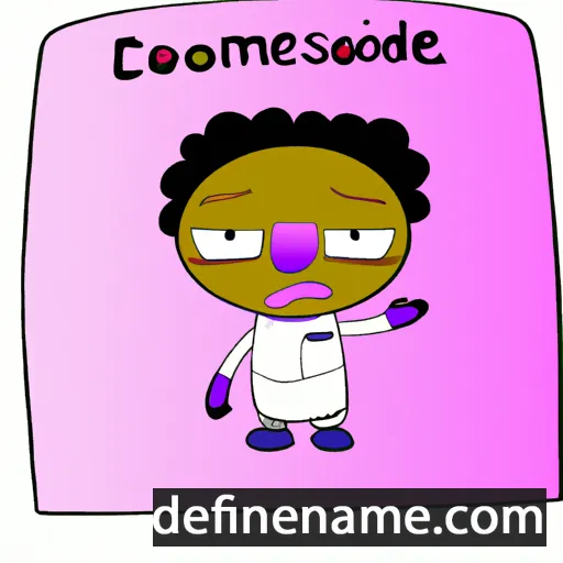 cartoon of the name Cosmede