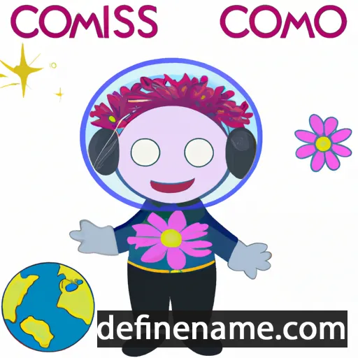 Cosmos cartoon