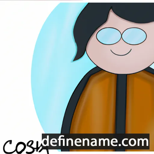 cartoon of the name Cossara