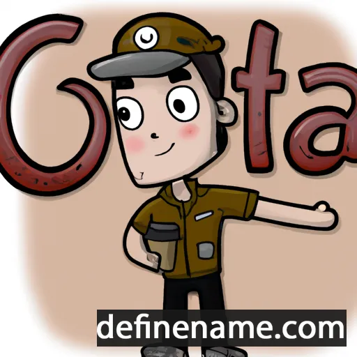 cartoon of the name Costa