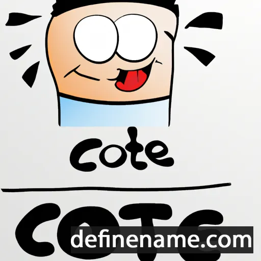 Coté cartoon