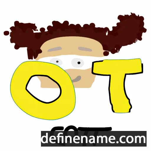 cartoon of the name Coti