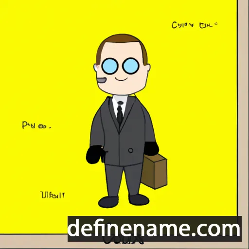 cartoon of the name Coulson