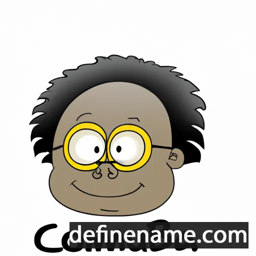 cartoon of the name Coumba