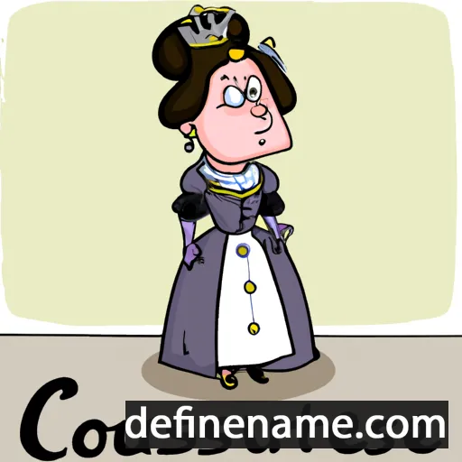 cartoon of the name Countess