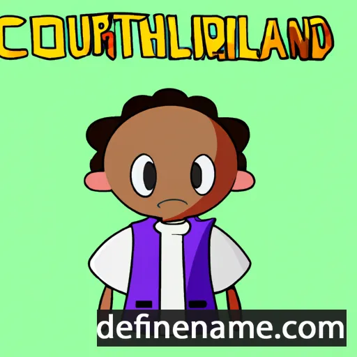 Courtland cartoon