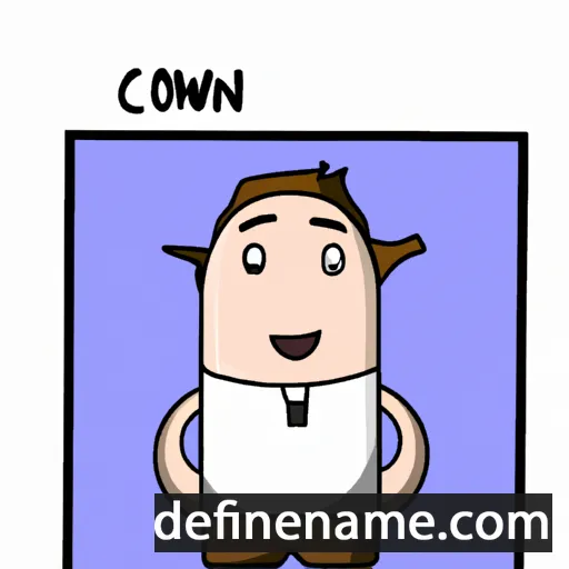 cartoon of the name Cowan