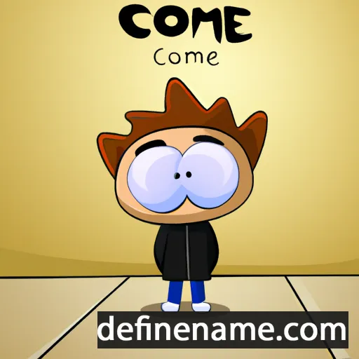 cartoon of the name Cozme