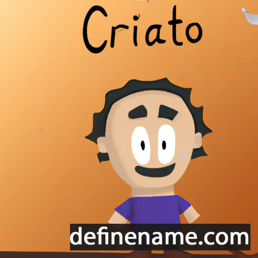 cartoon of the name Crátilo