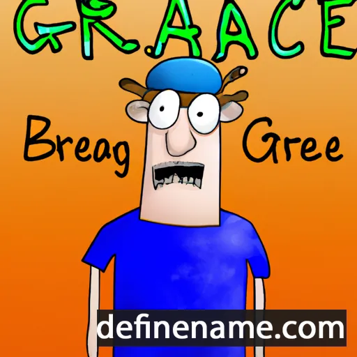 cartoon of the name Craeg