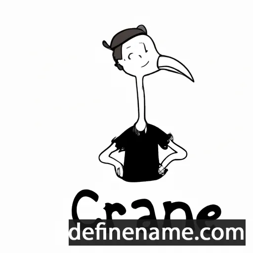 Cranaë cartoon