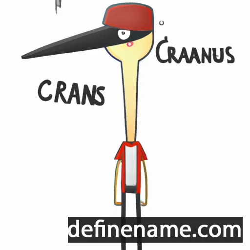 cartoon of the name Cranaus