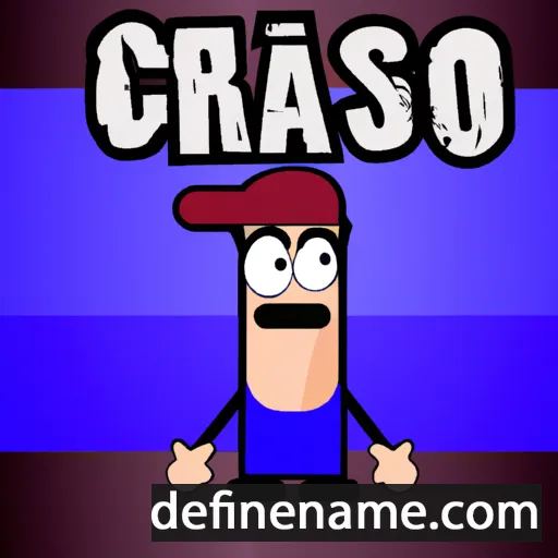 cartoon of the name Craso