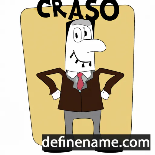 Crasso cartoon