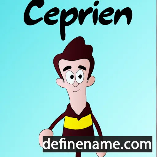 cartoon of the name Crépinien