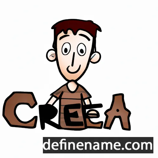 cartoon of the name Crea