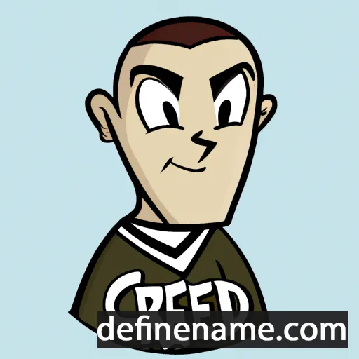 cartoon of the name Creed