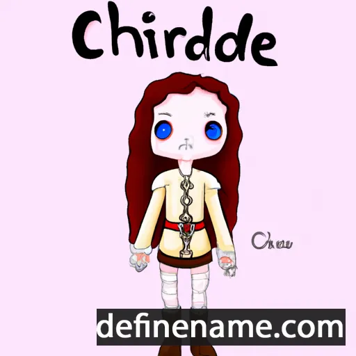 Creidhne cartoon