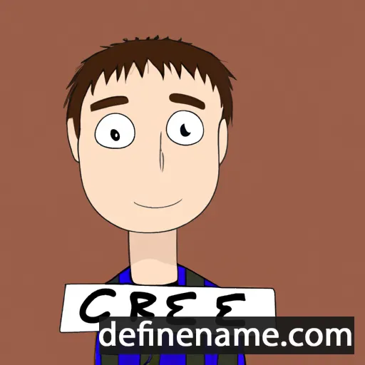 cartoon of the name Creig