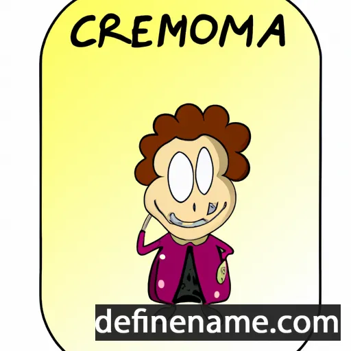 cartoon of the name Cremorna