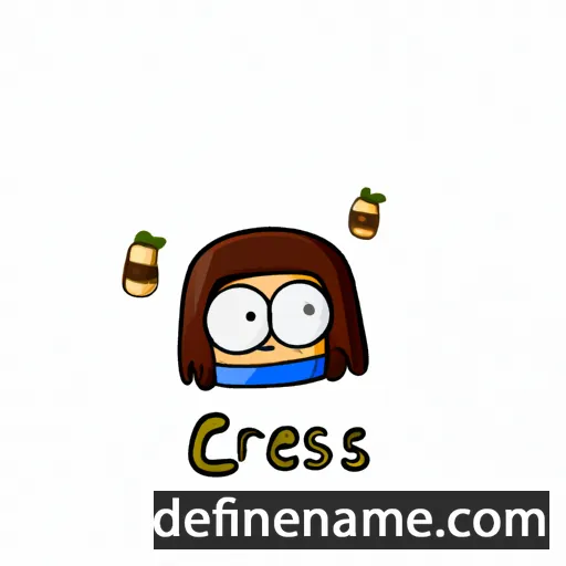 cartoon of the name Crescas