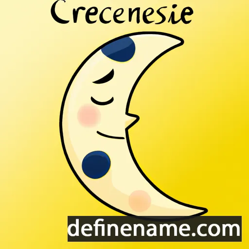 cartoon of the name Crescente