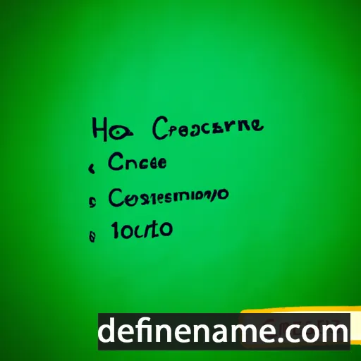 Crescenzia cartoon