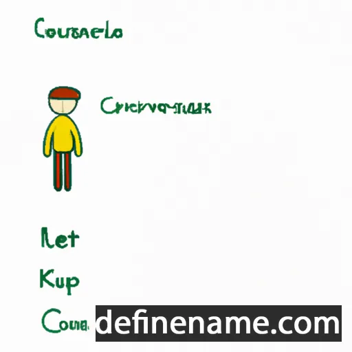 cartoon of the name Cresentia