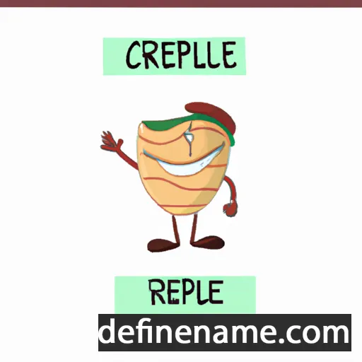 cartoon of the name Crespel