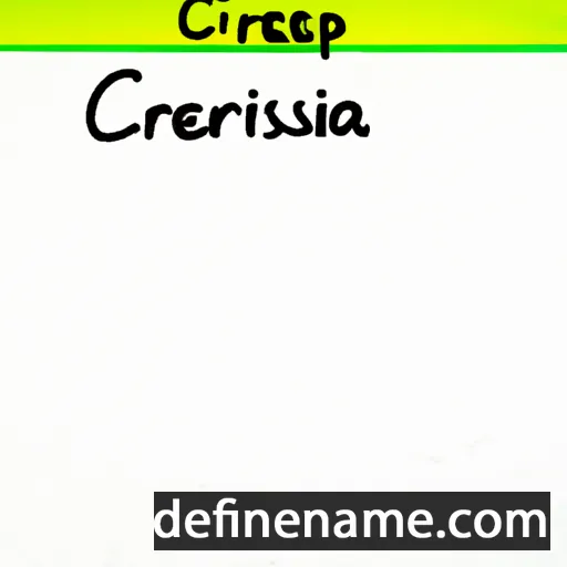 Crespina cartoon