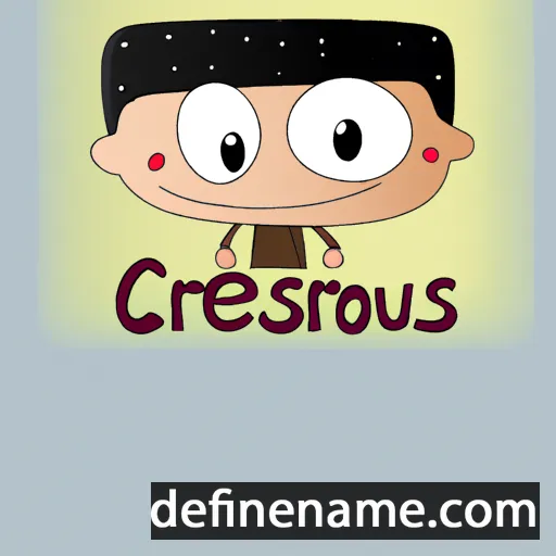 cartoon of the name Cresques