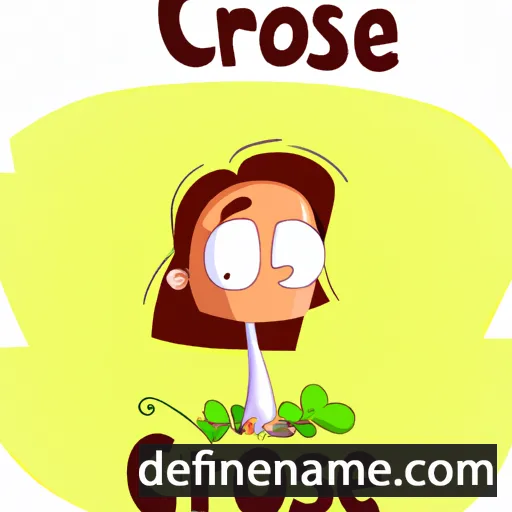 cartoon of the name Cress