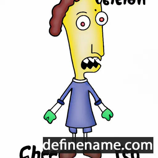 cartoon of the name Creton