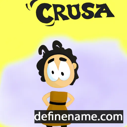 Creúsa cartoon