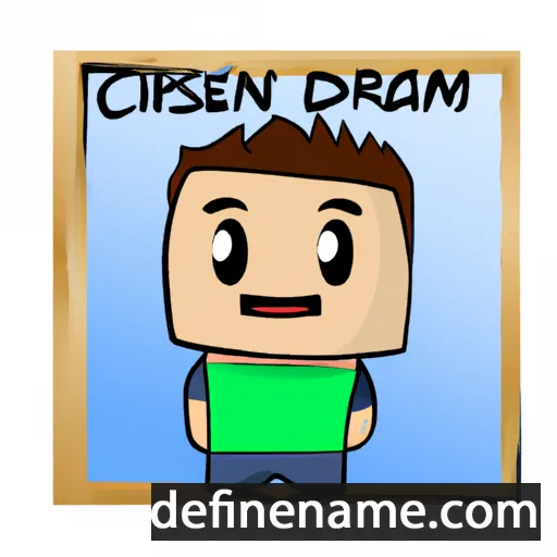 Crìsdean cartoon