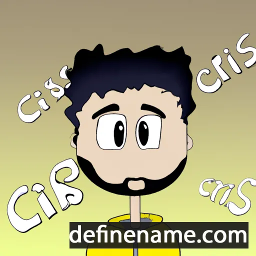 cartoon of the name Cris